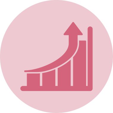 iş büyümesi grafik vektör illüstrasyonu