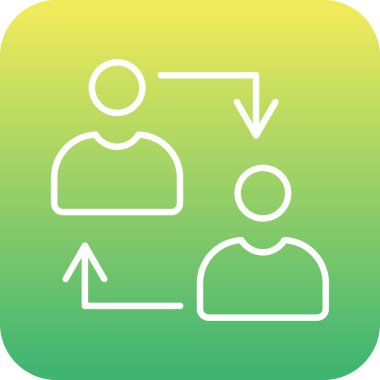 Web simgesi vektör illüstrasyonunu transfer et 