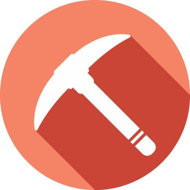 Kazma ağ simgesi, vektör illüstrasyonu                              