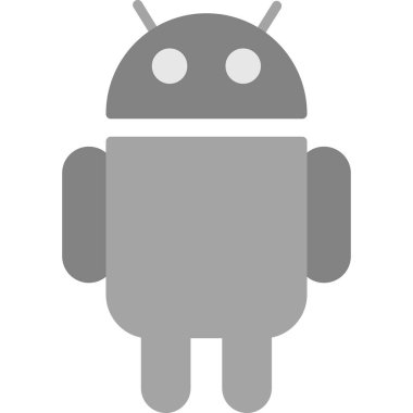 android simgesi vektör çizimi tasarımı