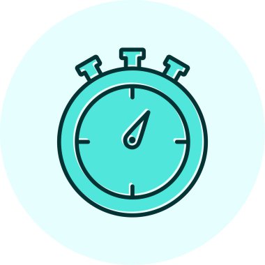 Kronometre simgesi çizimi