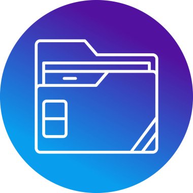 dizin simgesi, vektör illüstrasyonu basit tasarım