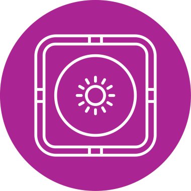 Web ve mobil için hafif vektör simgesi 