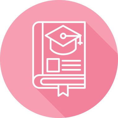 Eğitimin vektör illüstrasyonu modern simge 