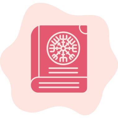 kitap simgesi, vektör illüstrasyonu basit tasarım