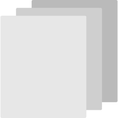 Katmanlar. Web simgesi basit illüstrasyon            