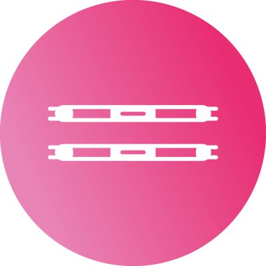 Ampul simgesinin vektör illüstrasyonu 