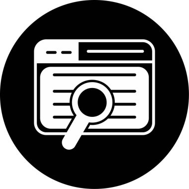 Bilgi simgesinin vektör illüstrasyonu 