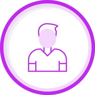 çalışan simgesi, vektör illüstrasyonu basit tasarım