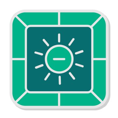 Karşıtlık ağ ikonu vektör illüstrasyonu