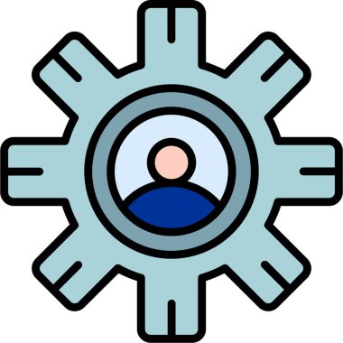 user icon, vector illustration simple design