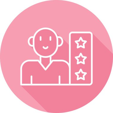 user icon, vector illustration simple design