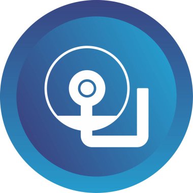 Elektro ağ simgesi basit illüstrasyon