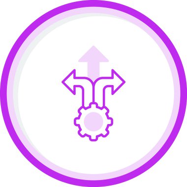 Esneklik. Web simgesi basit illüstrasyon