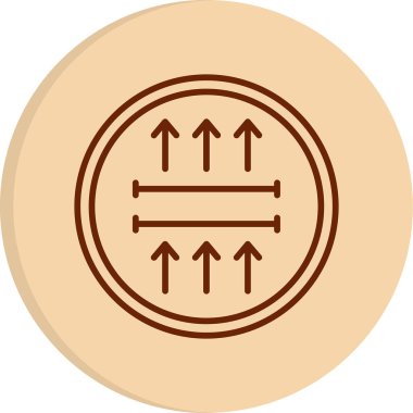 Solunabilir simge vektör çizimi 