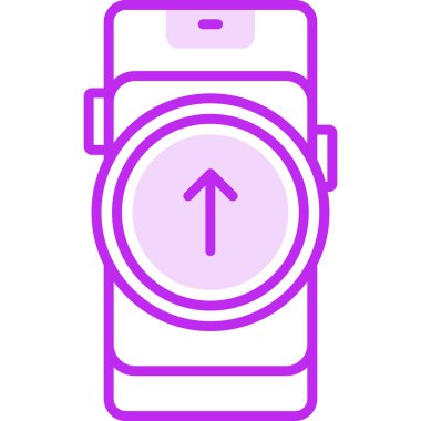 mobil uygulama güncellenmiş simge, vektör illüstrasyonu basit tasarım