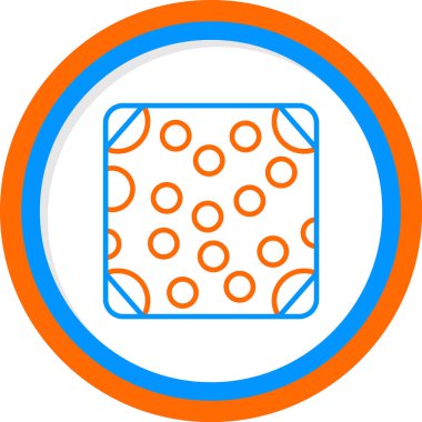 Döşeme. Web simgesi basit illüstrasyon