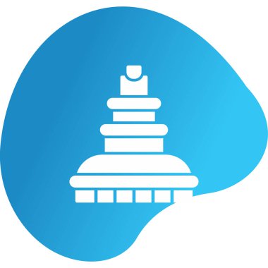 Çeşme. Web simgesi basit illüstrasyon