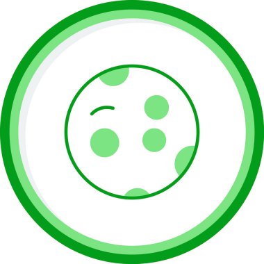 Merkür web simgesi vektör illüstrasyonu