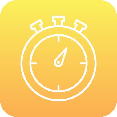 Kronometre simgesi çizimi