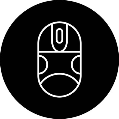 Fare. Web simgesi basit illüstrasyon 