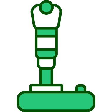 Modern joystick simgesinin vektör çizimi                             