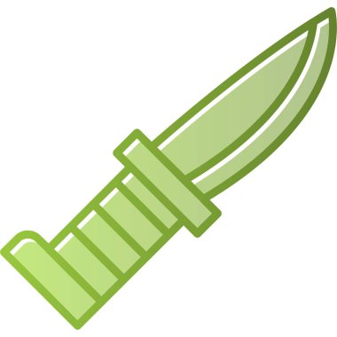 bıçak simgesi vektör illüstrasyonu