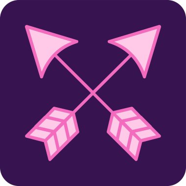 ok simgesinin vektör illüstrasyonu