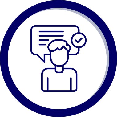 Karar Web simgesi vektör illüstrasyonu oluşturma