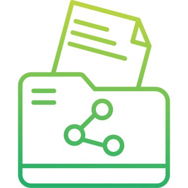 dizin simgesi, vektör illüstrasyonu basit tasarım