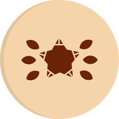 yıldız web simgesi basit illüstrasyon 