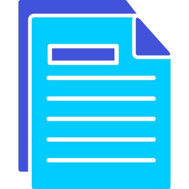 belge web simgesi basit resimleme 