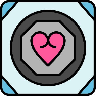 Döşeme. Web simgesi basit illüstrasyon