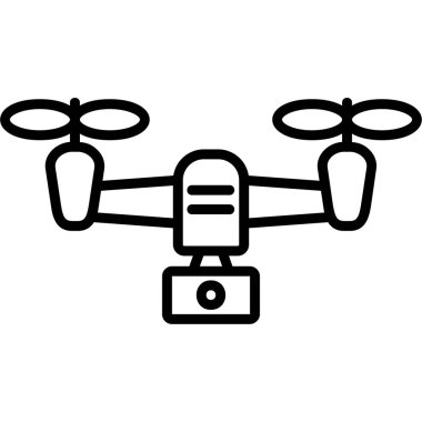 İHA. Web simgesi basit illüstrasyon 