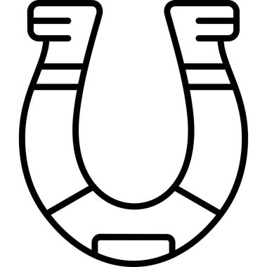 At Nalı Simgesi, Vektör İllüstrasyonu