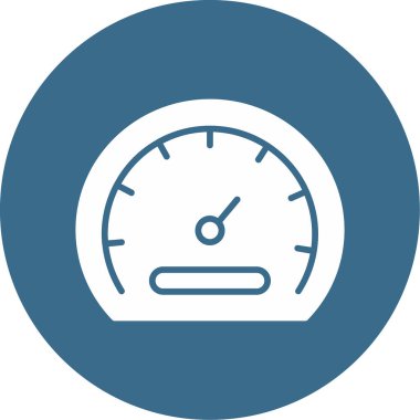 Hız göstergesinin vektör illüstrasyonu 