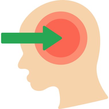 Algı web simgesi basit illüstrasyon 