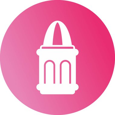 Bir fener ağ simgesinin vektör illüstrasyonu