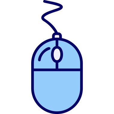 Fare tıklama simgesi. Basit resimleme