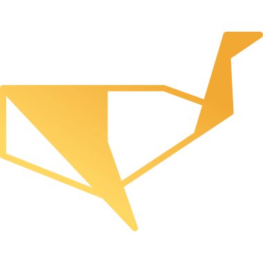 balina ağ simgesi, vektör illüstrasyonu