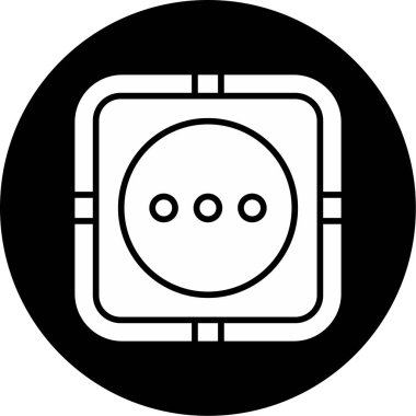 Menü, daha fazla satır simgesi. Düz biçim vektör sembolü