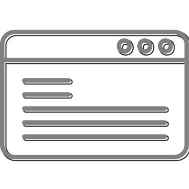 Anahtar kelime web simgesi. vektör illüstrasyonu