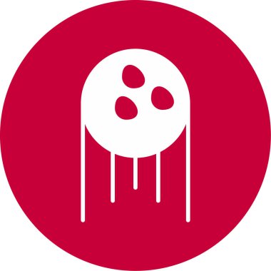 Bowling topu kutsal kişilerin resmi, vektör çizim