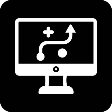 Strateji Simgesi Vektör illüstrasyonu 