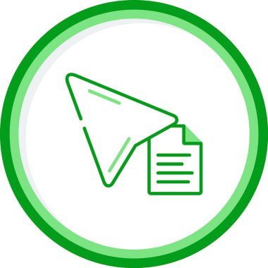 Pointer simgesi ögesinin vektör illüstrasyonu 