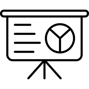 Sunuyu web simgesi, vektör çizim              