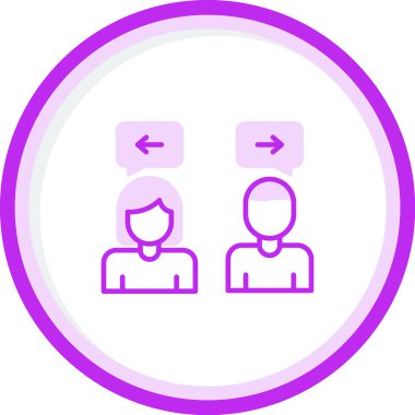 Tarafsız ağ simgesi vektör illüstrasyonu 