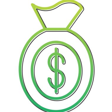 Yatırım simgesi vektör illüstrasyon tasarımı 