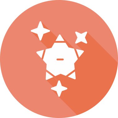 yıldız simgesi, vektör çizimi  