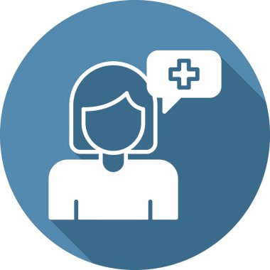 Pozitif Düşünme simgesi, vektör illüstrasyonu 